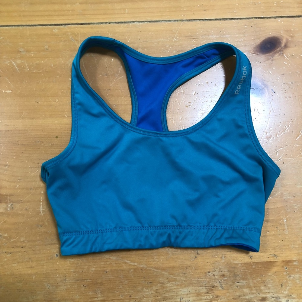 Reversible Blue Reebok Sports Bra